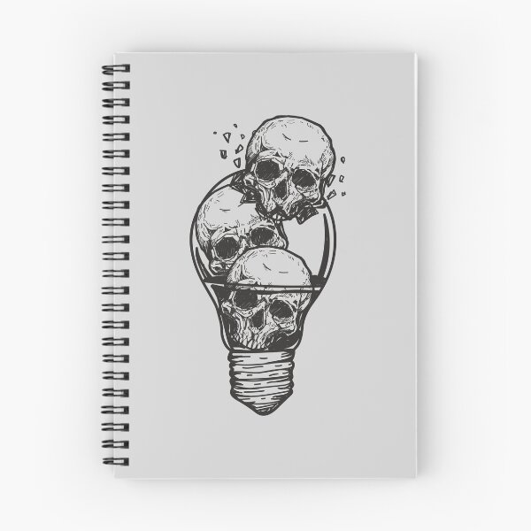 Item preview, Tattoo style skulls illustration designed and sold by ConteCleyton.