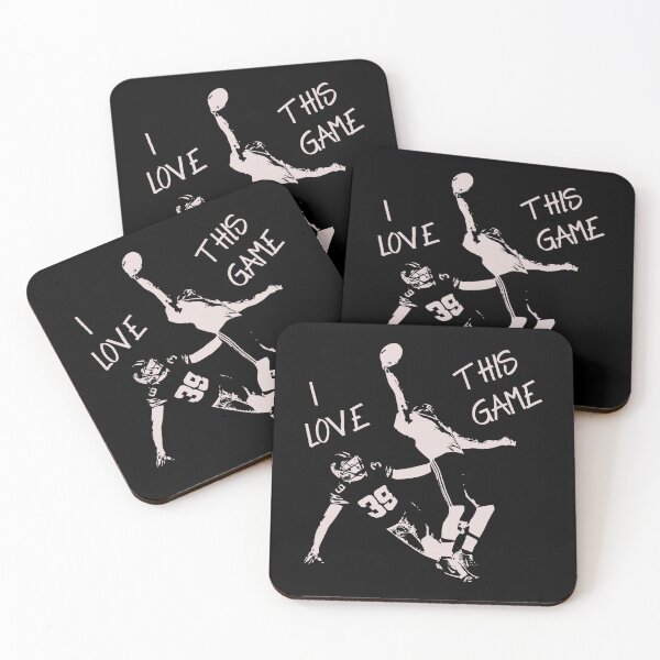 Item preview, Football Saying I love this game Catch Receiver designed and sold by CreatDifference.