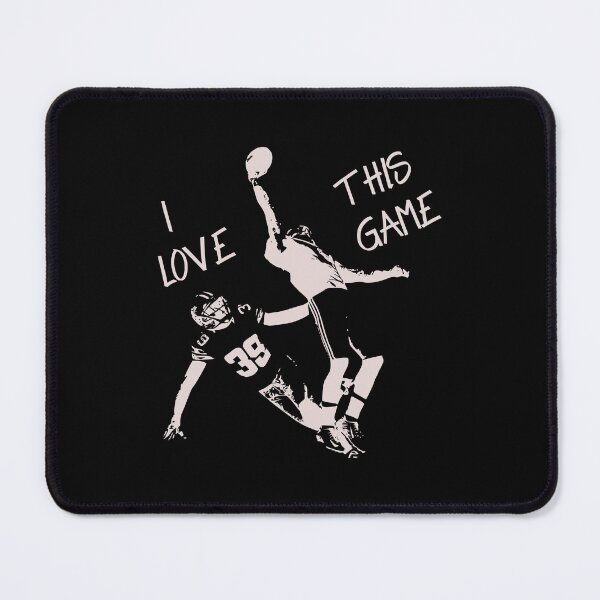 Item preview, Football Saying I love this game Catch Receiver designed and sold by CreatDifference.