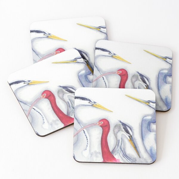 Item preview, Sea Birds - Party of Four designed and sold by Clay Jackson.