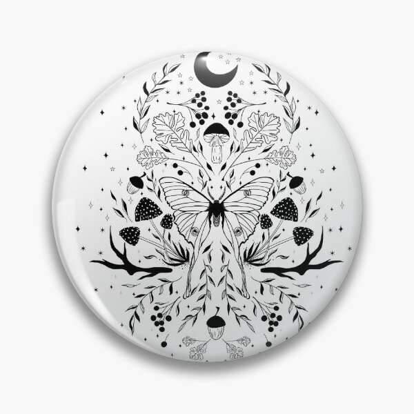 Item preview, Magical moth illustration  designed and sold by AKart19.