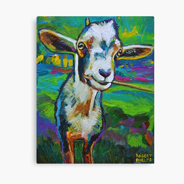 Theodore the Goat Canvas Print