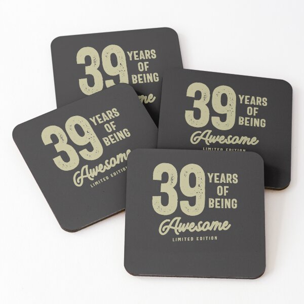 Item preview, 39 Years Of Being Awesome 39th Birthday designed and sold by cidolopez.