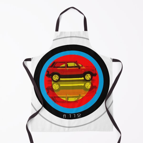 Item preview, Autobianchi A112 car on target designed and sold by Aaaah Eeeek Studio.