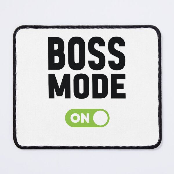 Item preview, Boss Mode On designed and sold by freshLayer.