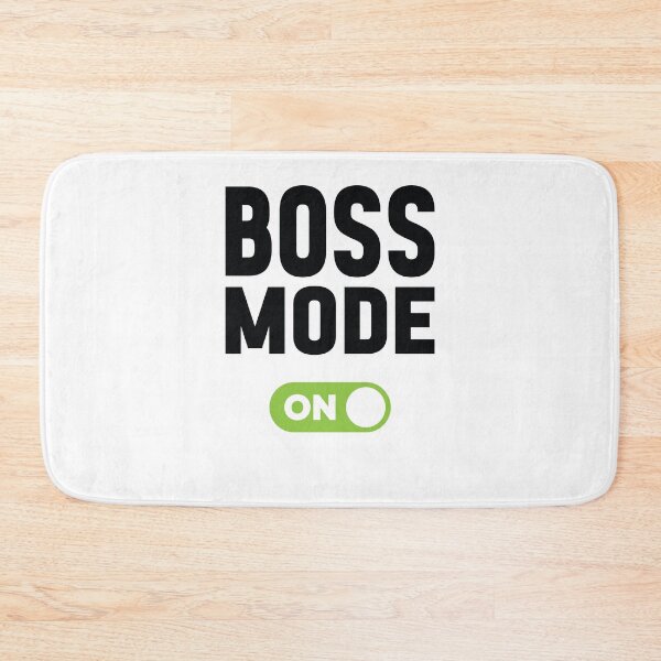 Item preview, Boss Mode On designed and sold by freshLayer.
