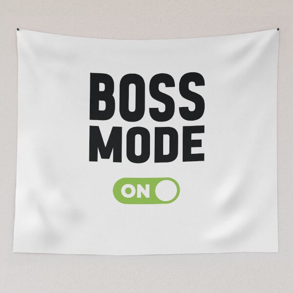 Item preview, Boss Mode On designed and sold by freshLayer.