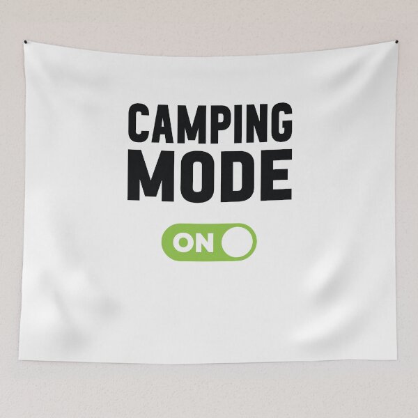 Item preview, Camping Mode On designed and sold by freshLayer.