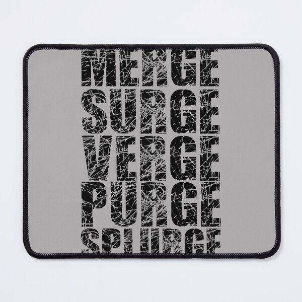 Item preview, Merge Surge Verge Purge Splurge designed and sold by weeomano.