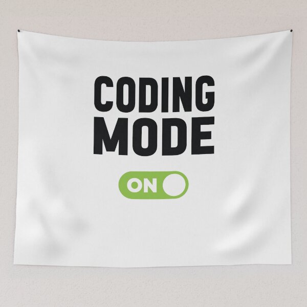 Item preview, Coding Mode On designed and sold by freshLayer.