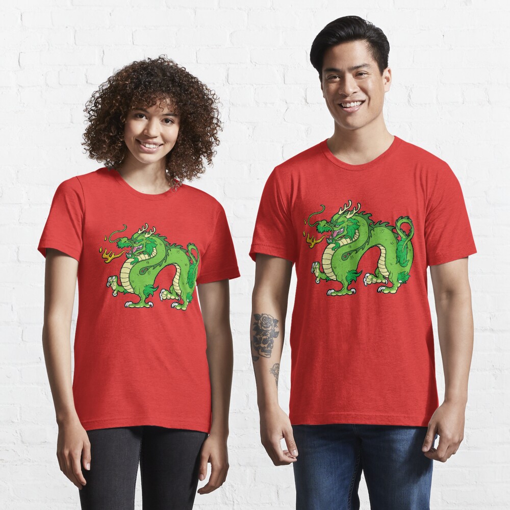 Chinese Dragon - Green Essential T-Shirt