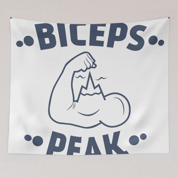 Item preview, Biceps Peak, Mountain Biceps designed and sold by EnzoVectorism.