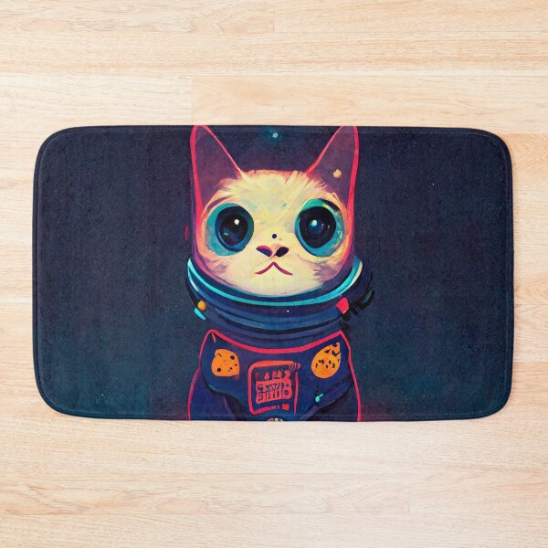 Item preview,  Cute Space Cat Astronaut designed and sold by SaturnFoxArt.