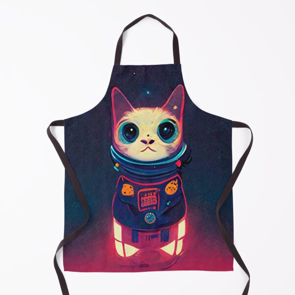 Item preview, Cute Space Cat Astronaut designed and sold by SaturnFoxArt.