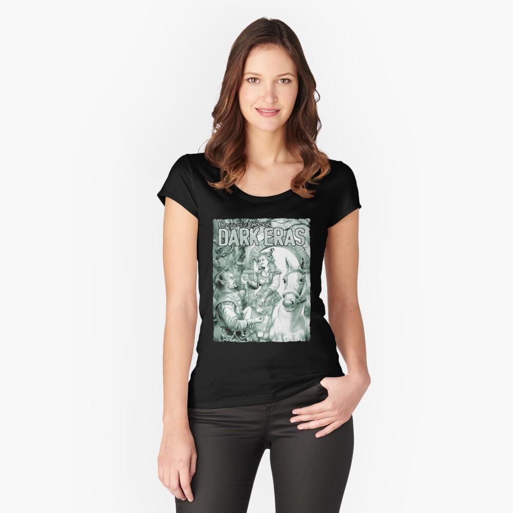 Item preview, Fitted Scoop T-Shirt designed and sold by TheOnyxPath.
