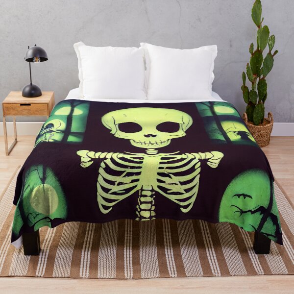Item preview, Halloween Spooky Scary Skeleton designed and sold by MythicPrompts.