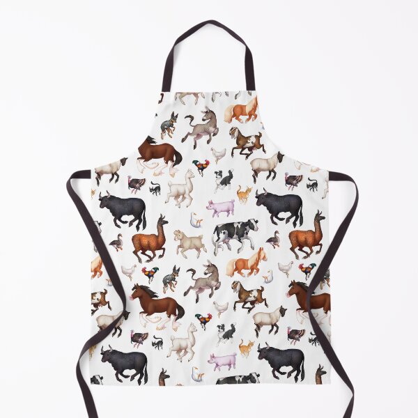 Item preview, Cozy Farm Animals Pattern designed and sold by Phoenix of Starlight.