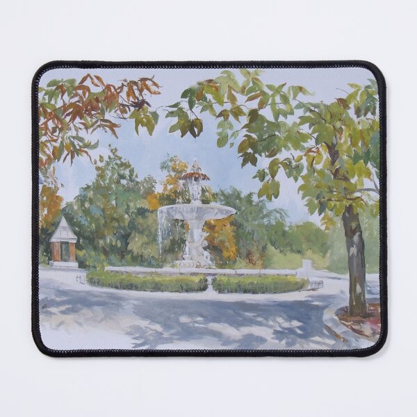 Item preview, Fountain of the Artichoke Landscape of Light designed and sold by victoriaolsonart.