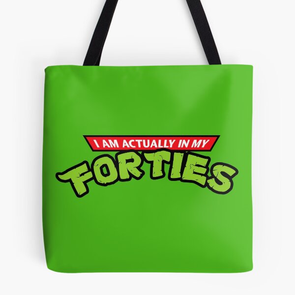 Item preview, TMNT Logo Parodia Cuarenta designed and sold by ThomasKadmon.