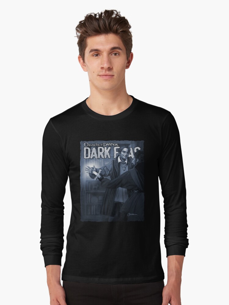 Thumbnail 1 of 5, Long Sleeve T-Shirt, Dark Eras Art: Requiem for Regina designed and sold by TheOnyxPath.