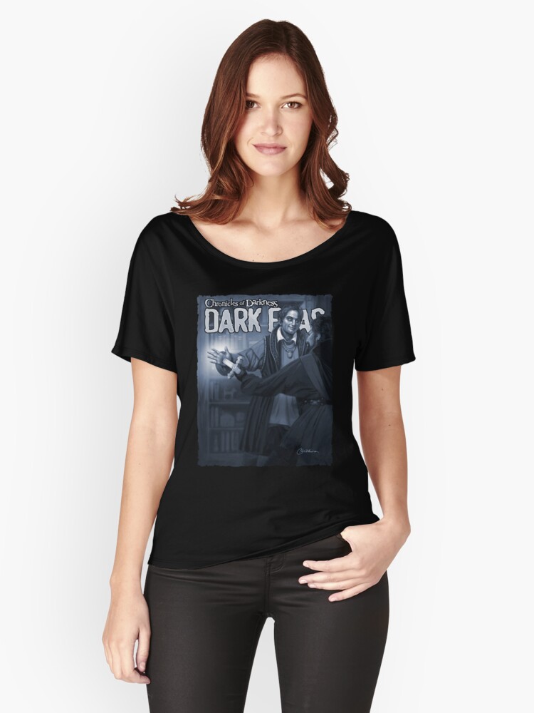 Thumbnail 1 of 3, Relaxed Fit T-Shirt, Dark Eras Art: Requiem for Regina designed and sold by TheOnyxPath.