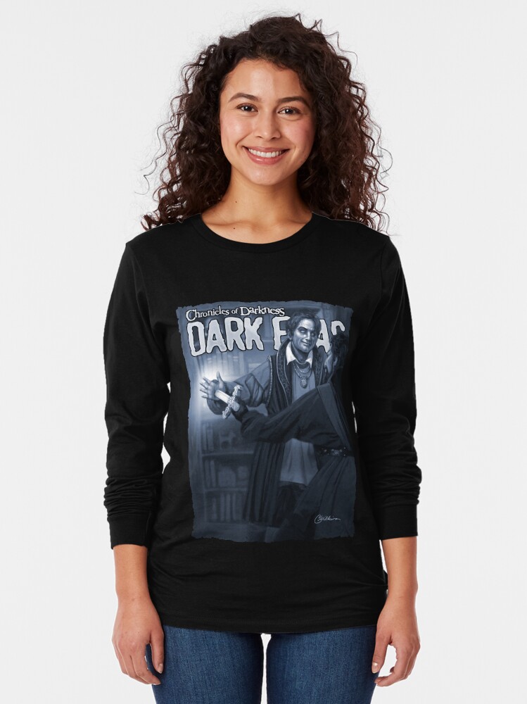 Thumbnail 2 of 5, Long Sleeve T-Shirt, Dark Eras Art: Requiem for Regina designed and sold by TheOnyxPath.