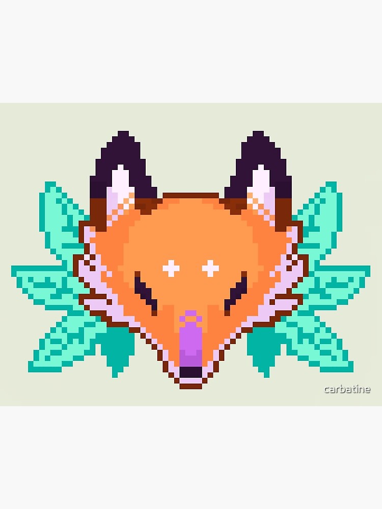 Pixel Art Fox / Fox' Coasters