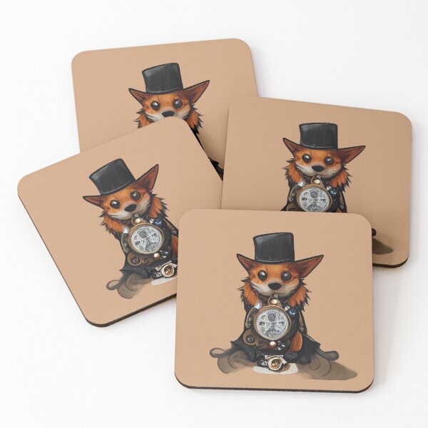 Item preview, Steampunk Fox designed and sold by Bratak.