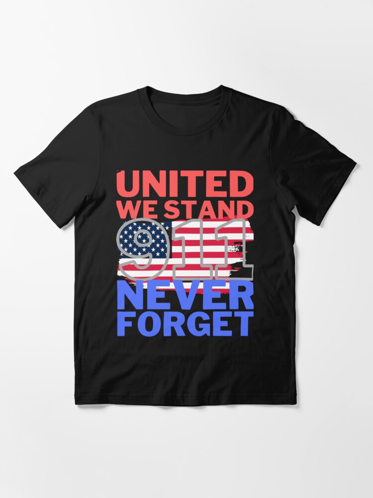 Vintage Jerzees 9/11 United We Stand White Short Sleeve T-Shirt