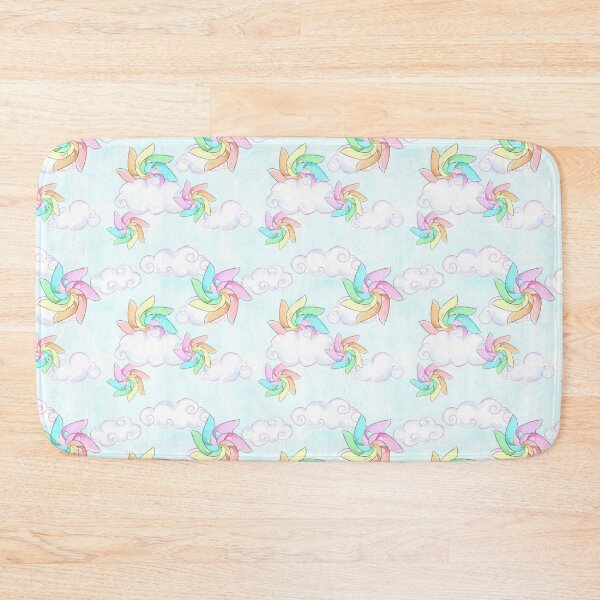 Item preview, Wind Spinner Clouds Unicorn Candy Rainbow Unicorn Party designed and sold by CreativeBu.