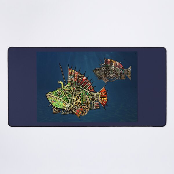 Item preview, Steampunk Fish #5 designed and sold by BLZBob.