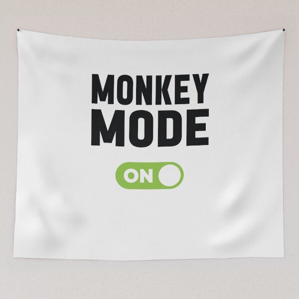 Item preview, Monkey Mode On designed and sold by freshLayer.