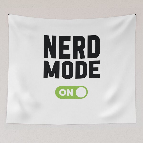 Item preview, Nerd Mode On designed and sold by freshLayer.