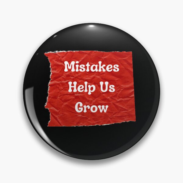 Item preview, Mistakes Help Us Grow - Funny and Cute T-Shirts Quotes designed and sold by Designspot2020.