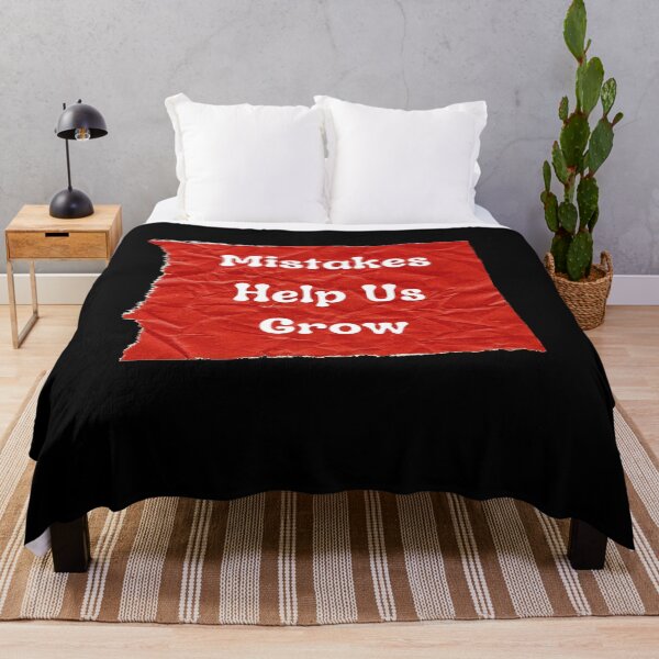 Item preview, Mistakes Help Us Grow - Funny and Cute T-Shirts Quotes designed and sold by Designspot2020.