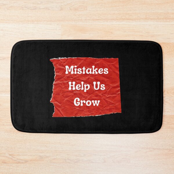 Item preview, Mistakes Help Us Grow - Funny and Cute T-Shirts Quotes designed and sold by Designspot2020.