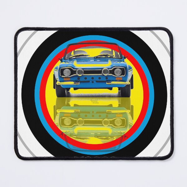 Item preview, Ford Escort RS2000 mk 1 on target designed and sold by Aaaah Eeeek Studio.