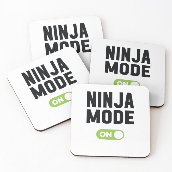 Item preview, Ninja Mode On designed and sold by freshLayer.