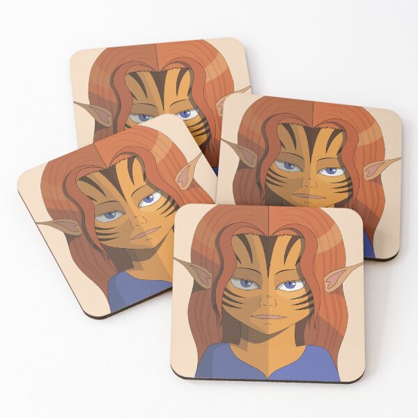 Item preview, Shana, the tiger elf designed and sold by lothindil.