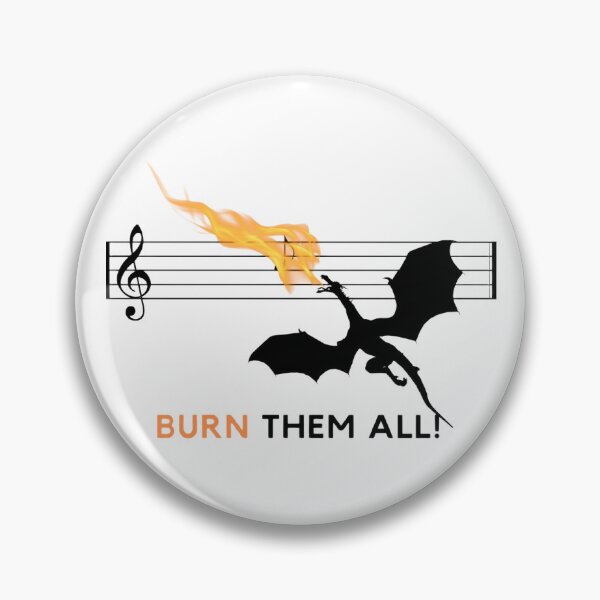 Item preview, burn! designed and sold by MYWMC.