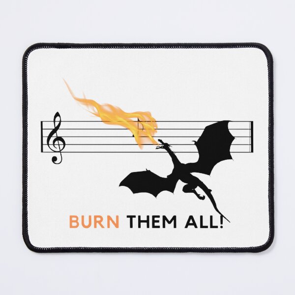 Item preview, burn! designed and sold by MYWMC.