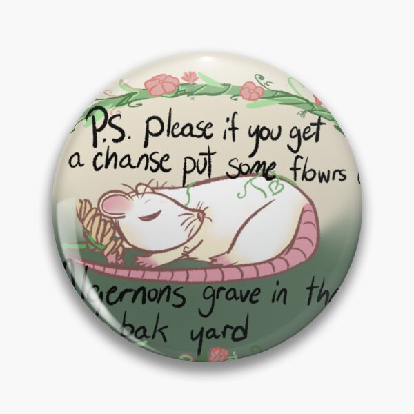 Item preview, Flowers For Algernon Fanart designed and sold by Dragon ..