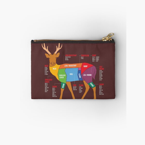 Item preview, MEAT CUTS VENISON CHART # design 2 designed and sold by unclenut.