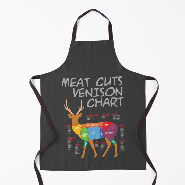Item preview, MEAT CUTS VENISON CHART # design 2 designed and sold by unclenut.