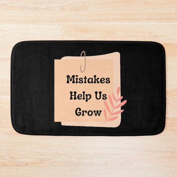 Item preview, Mistakes Help Us Grow - Funny and Cute T-Shirts Quotes designed and sold by Designspot2020.