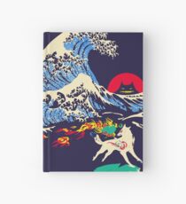 The Great Wave off Oni Island Hardcover Journal