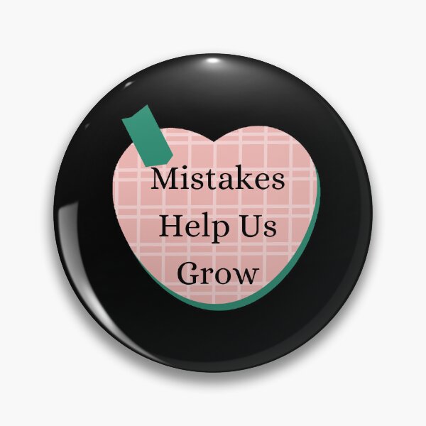 Item preview, Mistakes Help Us Grow - Funny and Cute T-Shirts Quotes designed and sold by Designspot2020.
