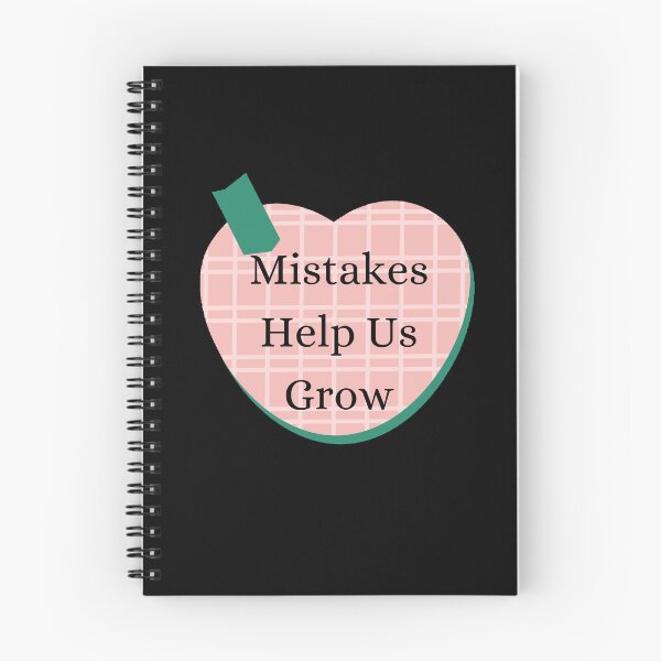 Item preview, Mistakes Help Us Grow - Funny and Cute T-Shirts Quotes designed and sold by Designspot2020.