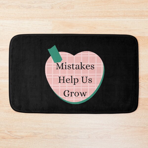 Item preview, Mistakes Help Us Grow - Funny and Cute T-Shirts Quotes designed and sold by Designspot2020.