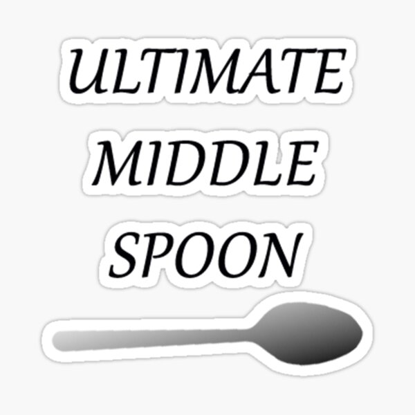 Ultimate Middle Spoon Sticker